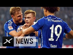 Leroy Sane und Benedikt Höwedes: Sorgenfalten bei Schalke 04 | Bundesliga | FC Schalke 04