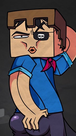 I AM UNSTOPPABLE (Steve 2.0) | #EpicMemeQuest - Ep1 [RTX 100%] #minecraft #epicminequest #shorts #funny #unstoppable I put my armor on. #GOLD #alternateending | Sam Green