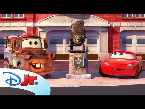 Time Travel Mater ⏱️ | Pixar Cars | Cars Toon - Mater’s Tall Tales | ‪@disneyjr‬