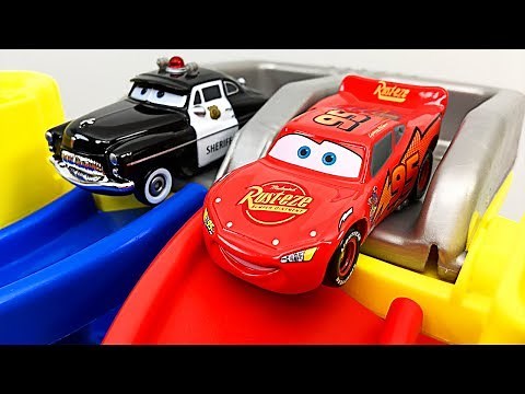Disney Cars Spiral Speedway Racing for Kids Best Toddler Learning Colors Toy Car Racing for Children