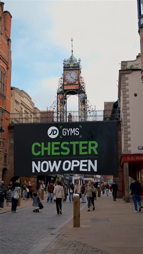 JD Gyms Chester is now open and it's about to become your new favourite spot! 🙌😉 We've created the ultimate space for your workouts, however you like to train. 💪 Set over 2 floors, the gym is full of top quality equipment from cardio and strength machines, to a bespoke functional fitness area. We have saunas in the changing rooms too! 🔥 Group fitness classes are held daily on the gym floor. Free parking for members. Don’t miss our opening offer, ending soon! 1st month just £5, then it’s £26.