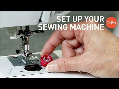 How to Set Up a Sewing Machine for Beginners with Angela Wolf