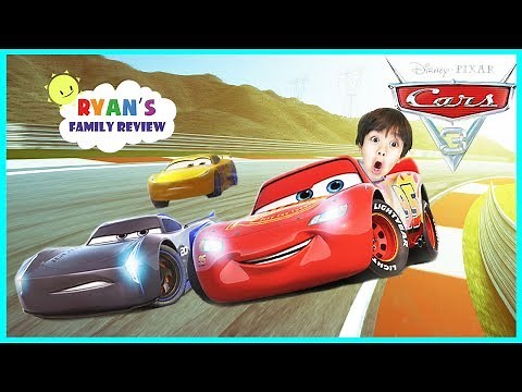 Cars 3 Driven to Win Gameplay Racing Game Lightning McQueen! Let's Play with Ryan's Family Review