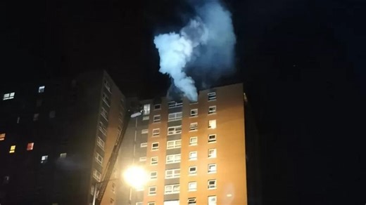 Evacuation as Bristol flat fire kills one, injures eight