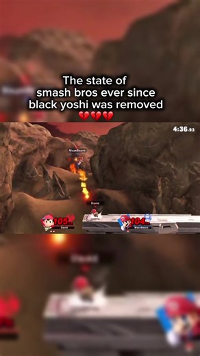 Bring Black Yoshi Back in Super Smash Bros!