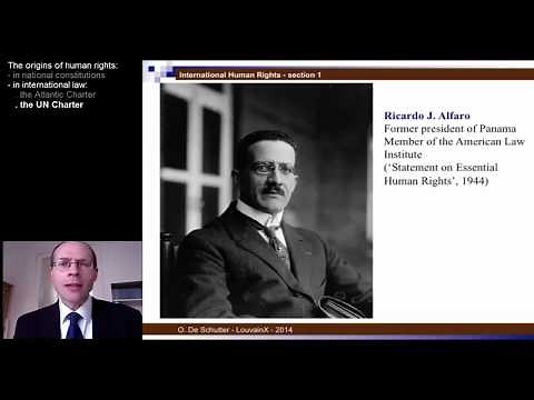 The origins of international human rights law