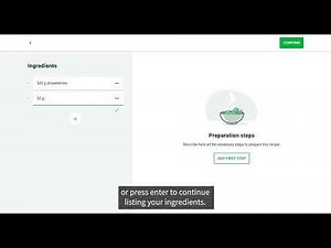 Cookidoo® 3.0 How to Create Recipes: Adding Elements (Thermomix® Singapore)