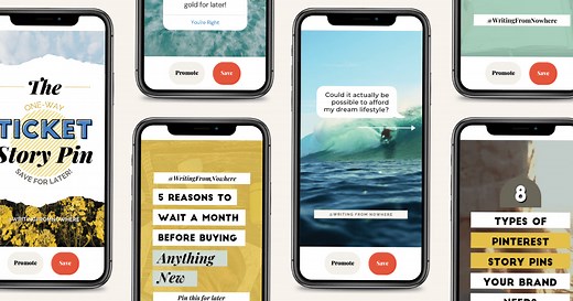 100  Pinterest Idea Pins Examples To Inspire You » Writing From Nowhere