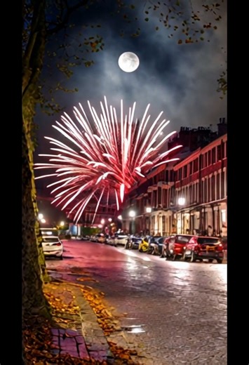 Canning Street, Liverpool fireworks. Goodnight folks. | Lovely Liverpool by photographer Dave Wood