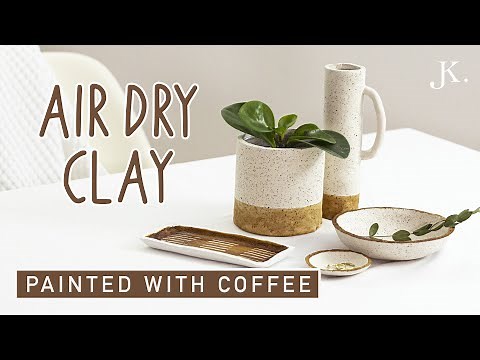 DIY - easy Air Dry Clay projects for Home Decor