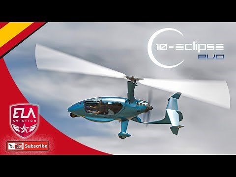 Discover the new ELA Eclipse EVO gyrocopter!
