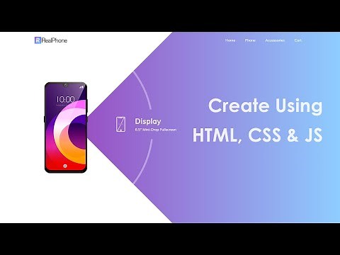 How To Make A Website Using HTML CSS And JavaScript Step By Step | Website Design Tutorial