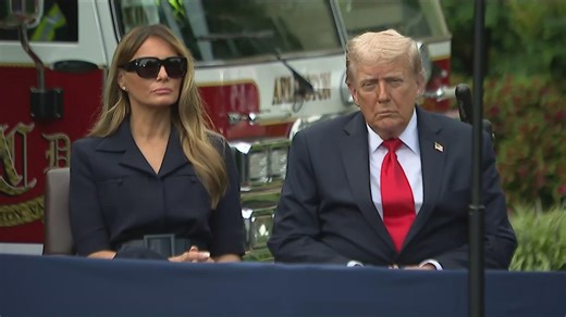 Full ceremony: President Donald Trump attends 9/11 remembrance ceremony at the Pentagon