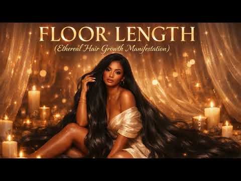 Grow Long Hair FAST 🌙 Floor Length Hair Subliminal | Ethereal Hair Growth Manifestation Music