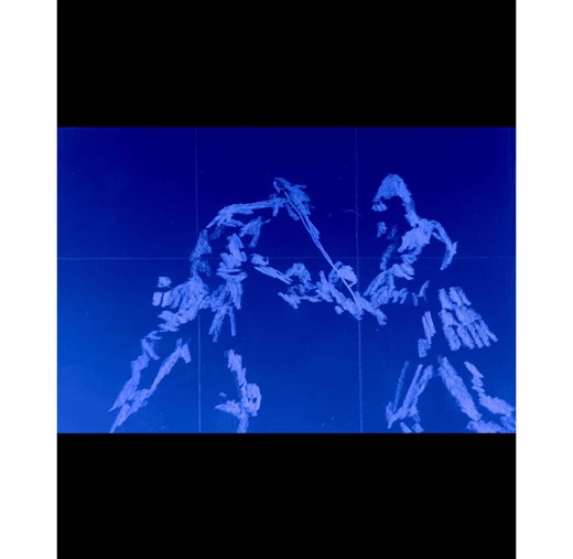 Knights in Battle: A Hand-Drawn Animation