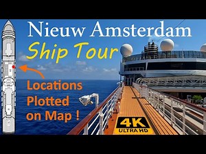 Nieuw Amsterdam Cruise Ship Tour