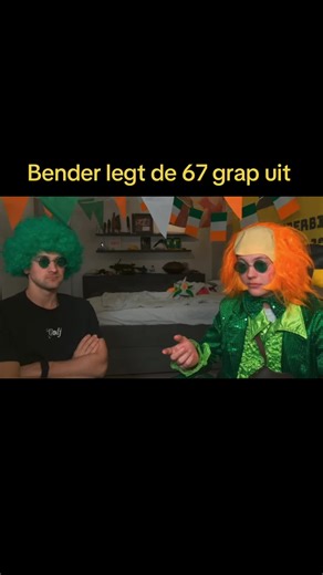 @BENDERBIJ || Bender legt de 67 grap uit || #bender #fyy #viraal #benderbij #xybzca @benderbijlive