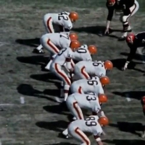 1966-10-30 Cleveland Browns @ Atlanta Falcons (Paul Warfield 36-yard touchdown pass from Frank Ryan) | On this day in Professional Football History