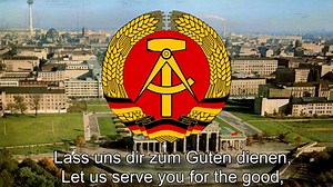 What are the lyrics to the German national anthem, and did they change after World War II?