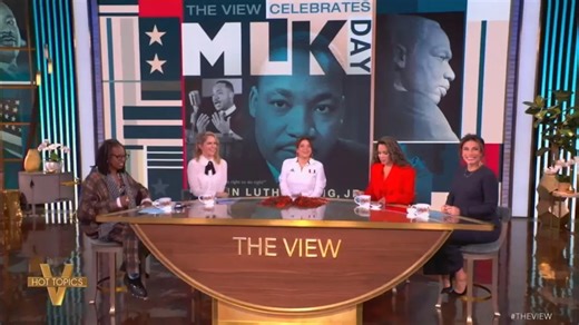 ‘When Did It All Go Down Hill For White Guys?’ Whoopi Goldberg Skewers Trump’s Civil Rights Comments On MLK Edition of The View