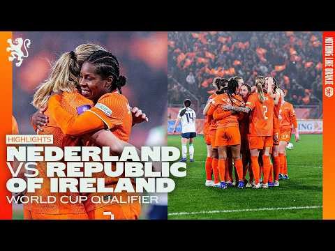 Three points secured! 🔒🔥 | Highlights Nederland - Republic of Ireland (World Cup qualifier)