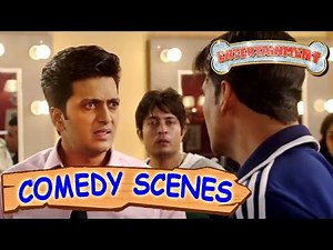 Akshay Kumar Quarelling With Ritesh Deshmukh- Comedy Scenes | Entertainment | Hindi Film