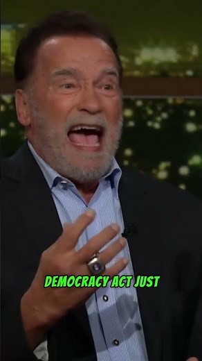 Bill Maher and Arnold’s Powerful Message to Save Democracy 🗳️