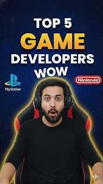Top 5 Video Game Companies That DOMINATED 2025! #Shorts #Gaming