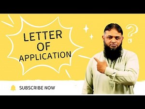 "How to Write a Perfect Letter of Application | Step-by-Step Guide"|HOME OF GRAMMAR