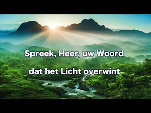 Opwekking 334 Heer, uw licht en uw liefde schijnen