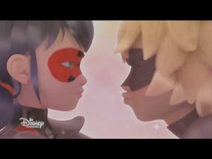 Miraculous Ladybug Season 2 Chat Noir tries to kiss Ladybug