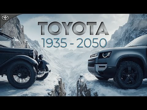 Toyota Car Transformation | 1935 - 2050 Evolution in 5 Minutes