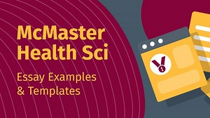 McMaster Health Sciences Supplementary Application Examples (2026)