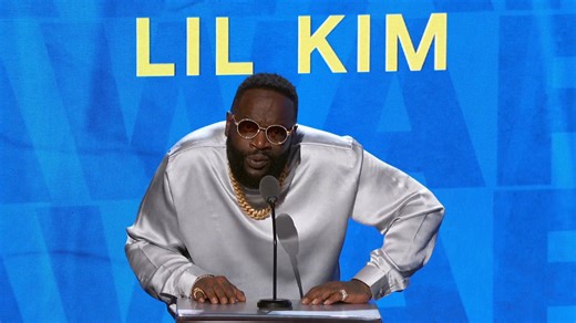 Rick Ross Presents Lil' Kim with the I Am Hip Hop Award - BET Hip Hop Awards 2019