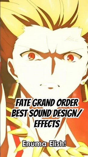 Fate Grand Order - Best Sound Designs/Effects #animesoundeffects #fgo #anime