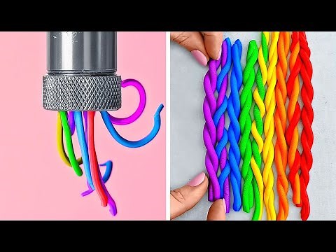 NIEDLICHE UND EINFACHE DIYs, DIE DU SELBST MACHEN KANNST || SCHÖNE TON-ARBEITEN