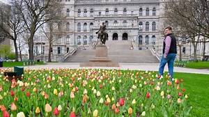 Discover Spring. 🌷 #DiscoverAlbany Explore Albany Institute of History & Art, Visit the New York State Capitol and Empire State Plaza, Dutch Apple Cruises, Albany Distilling Company and Albany Empire. | Discover Albany
