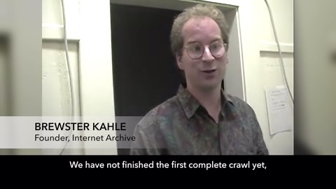 The Wayback Machine's First Crawl 1996