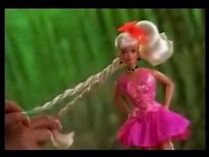 Cut and Style Barbie commercial from the 90s (Dutch)