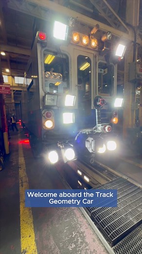 Welcome aboard the Track Geometry Car! We're giving you an exclusive behind-the-scenes look at the team and train that keeps your ride on the rails safe and reliable. 🛤️Have you seen the TGC out in the wild? Let us know! | Metropolitan Transportation Authority - MTA