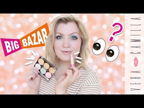 BIG BAZAR MAKEUP | First Impressions | Vera Camilla