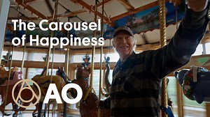 The Carousel of Happiness, located in Nederland, Colorado, was created by Scott Harrison after receiving a music box from his sister while he was in the military. This intricately hand-carved carousel featuring over 40 animals took 25 years to carve and build, and now it inspires joy in his community. Learn more: https://bit.ly/3Pq1SPJ | Atlas Obscura