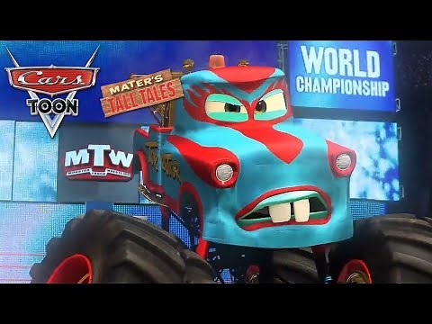 Cars Toon: Mater Tall Tales | Monster Truck Mater (3/9)
