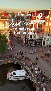 Welcome to Amsterdam, ranked 29th in the Trip.Best Global 100 Destinations 🌍Immerse yourself in charming canals, historic architecture, and vibrant culture. 🏞️Discover world-class museums, cozy cafes, and bustling markets. 🖼️ Come and experience the magic of Amsterdam 🌷 Captured by @jennasilver_@katemeets@world.from.my.eyes 👍Check out the link in our bio for more Trip.Best best things to do! Follow us to get more travel inspirations @trip.best_official_official @trip. 💙Proud of your conten