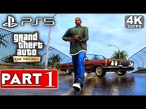 GTA SAN ANDREAS DEFINITIVE EDITION Gameplay Walkthrough Part 1 [4K 60FPS PS5] - No Commentary
