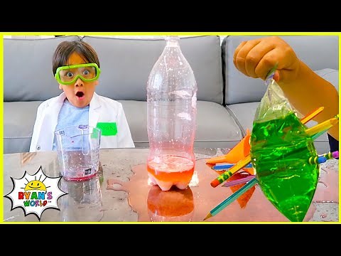 Top Easy DIY Science Experiments for Kids to do at home with Ryan's World!!