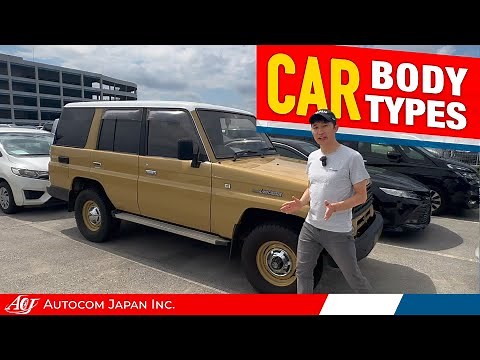The Ultimate Guide to Car Body Types: SUV, Sedan, Coupe, Hatchback, Minivan, Wagon, Van and more