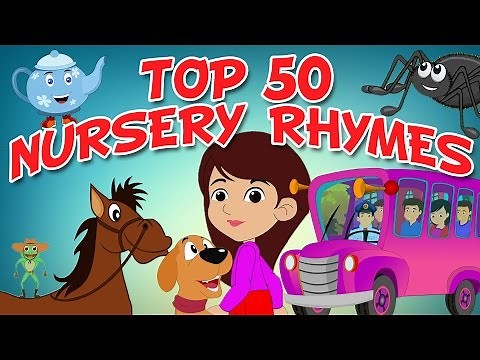 Top 50 Hit Songs | Collection Of Animated Nursery Rhymes For Kids