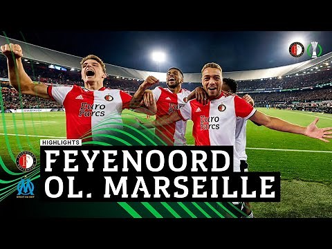 Our dream is alive and kicking. | Highlights Feyenoord - Olympique Marseille | #UECL 2021-2022