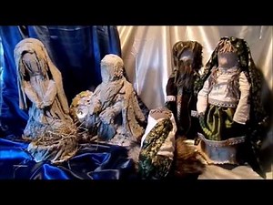 DIY: Wundervolle Krippenfiguren einfach selber machen :) pures UPCYCLING !